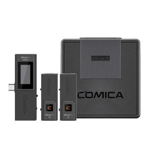 COMICA VDLive10 USB Type-C接続 ステレオマイク 3.5mm/USB端子 収納充電ケース付き 全指向性 2.4GHz無線ラベリアマイク 国内正規品｜vanlinks-shop