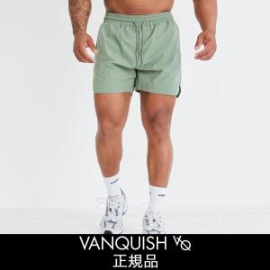 VANQUISH FITNESS 正規品 メンズ ヴァンキッシュ フィットネス Essentialモデル ハーフパンツ VQ 筋トレ トレーニングウェア フィジーク ボディビル