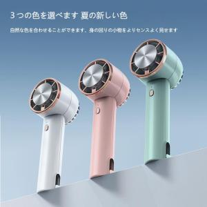 ハンディファン 冷却プレート 静音 扇風機 小...の詳細画像1