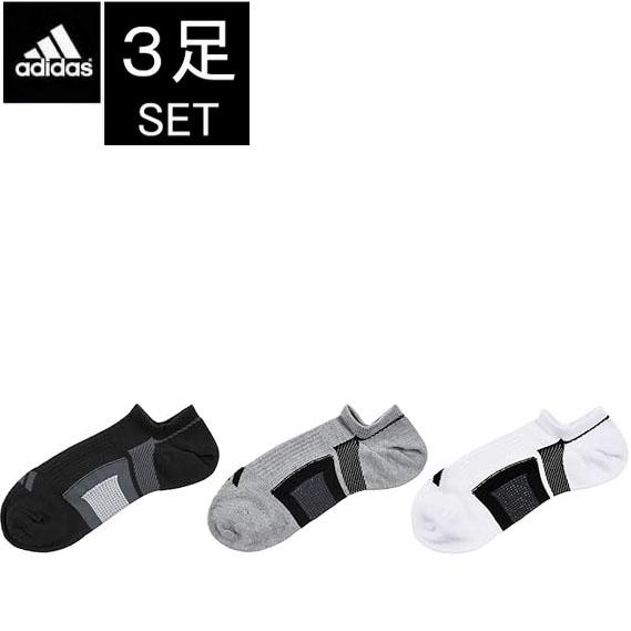 3足セット（adidas）アディダス ソックス メンズ 06F09W ソックス 3p 靴下 アディダ...