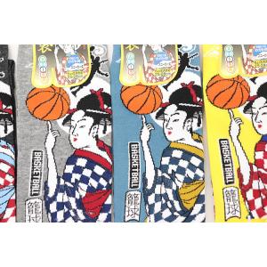 足袋ソックス メンズ バスケットボール 柄 ス...の詳細画像2