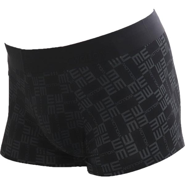 WOLLOW ワロー 【W-60】前とじ ボクサーパンツ メンズ 下着 ナイロン ブランド 人気 店...