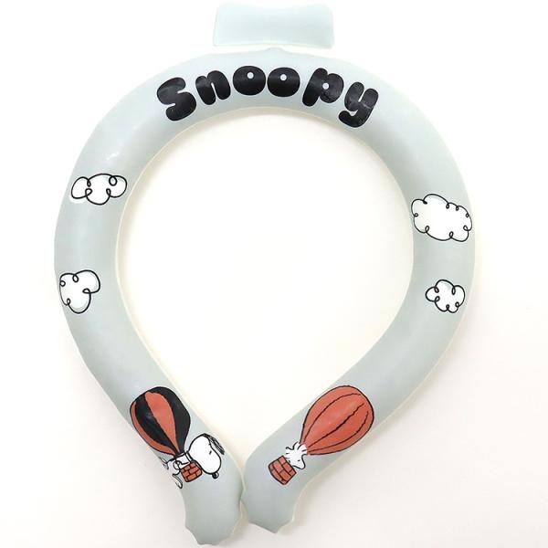 【PEANUTS】 スヌーピー クールネック リング 子供 キッズ レディース 保冷剤 首に巻く保冷...