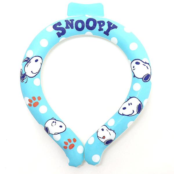 【PEANUTS】 スヌーピー クールネック リング 子供 キッズ レディース 保冷剤 首に巻く保冷...
