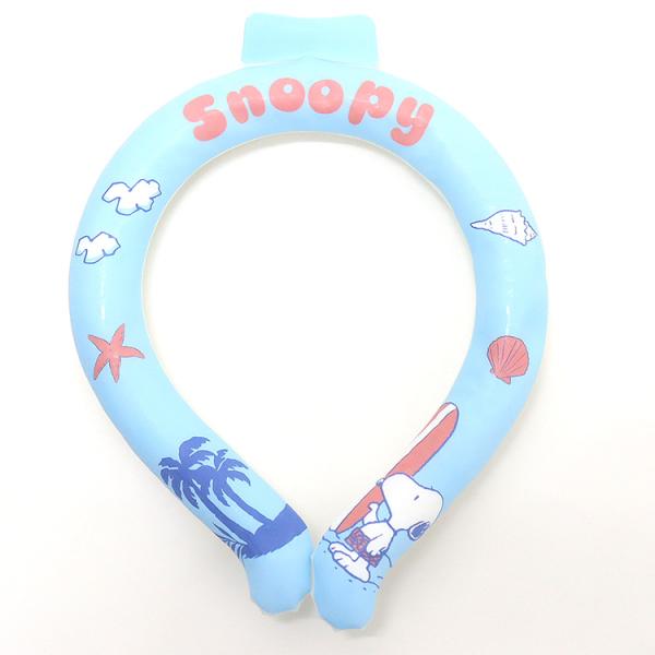 【PEANUTS】 スヌーピー クールネック リング 子供 キッズ レディース 保冷剤 首に巻く保冷...