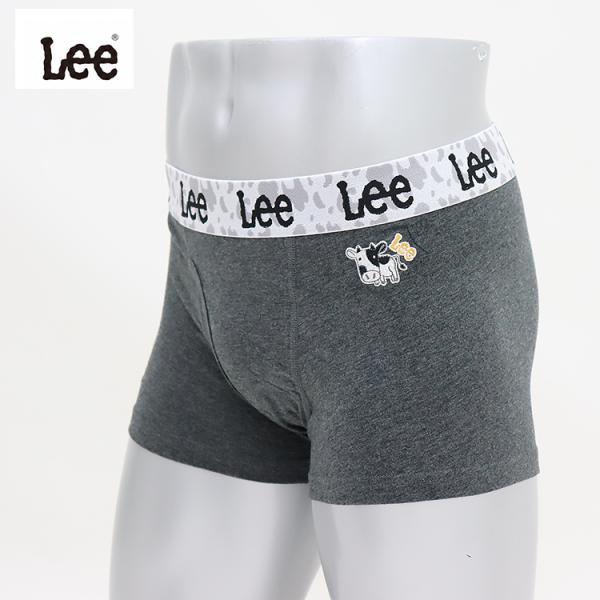 リー（Lee） ボクサーパンツ メンズ 刺繍入り 前開き 綿 ストレッチ 下着 ボクサー パンツ 前...