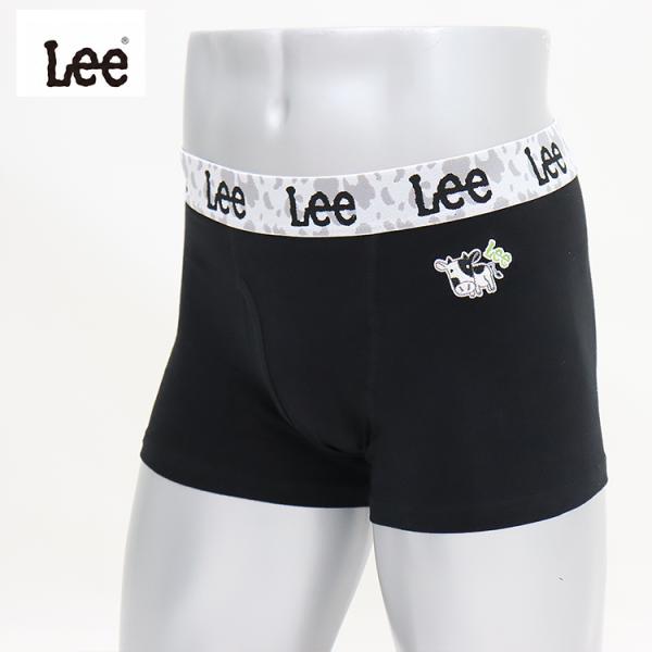 リー（Lee） ボクサーパンツ メンズ 刺繍入り 前開き 綿 ストレッチ 下着 ボクサー パンツ 前...