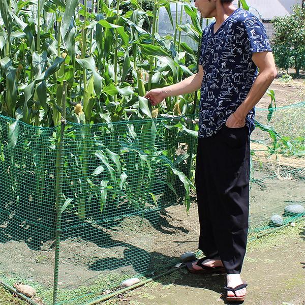 夏の涼しいシャツ 半袖VネックTシャツ（洋裁柄）伸びるクレープ生地ステテコ素材（吸汗速乾）クレープメ...