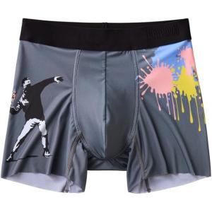 日本製 バンクシー コラボ グンゼ ボクサーパンツ メンズ アーティスト グッズ コラボ パンツ 下...