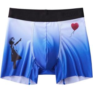 日本製 バンクシー コラボ グンゼ ボクサーパンツ メンズ アーティスト グッズ コラボ パンツ 下...