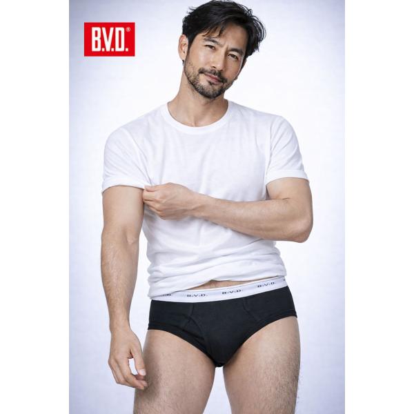BVD ゴールド ビキニブリーフ 綿100％ メンズ 前あき ビキニ ブリーフ 下着 大人 綿100...