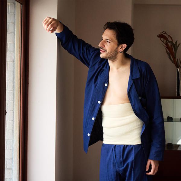 日本製 腹巻き メンズ 純度99％ ゲルマニウム鉱石 チオクリーン 腹巻 ウエア レディース 男女兼...