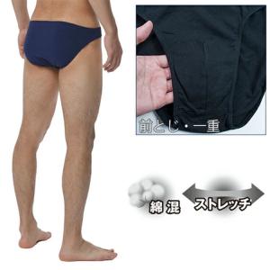 BVD ビキニ 下着 綿混 ストレッチ メンズ...の詳細画像1