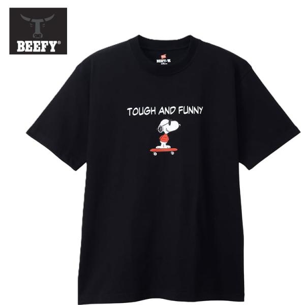 Hanes ヘインズ スヌーピー コラボ ビーフィ tシャツ BEEFY-T PEANUTS Tシャ...