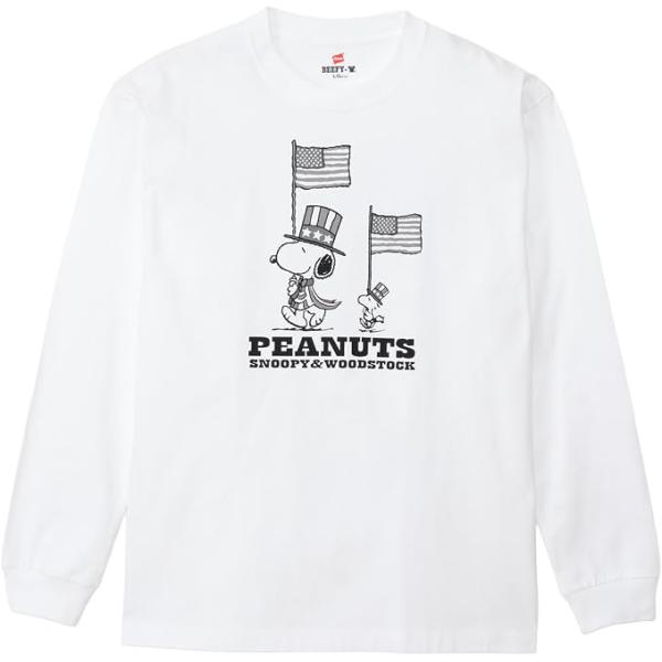 Hanes ヘインズ スヌーピー コラボ ビーフィ tシャツ BEEFY-T PEANUTS Tシャ...