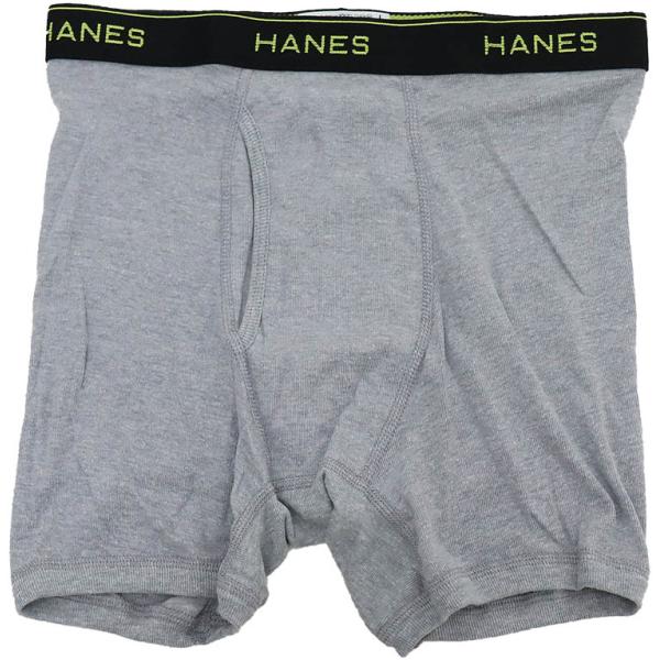 Hanes 無地 ベーシック ヘインズ ボクサーパンツ メンズ 綿 コットン 前あき ヘインズボクサ...