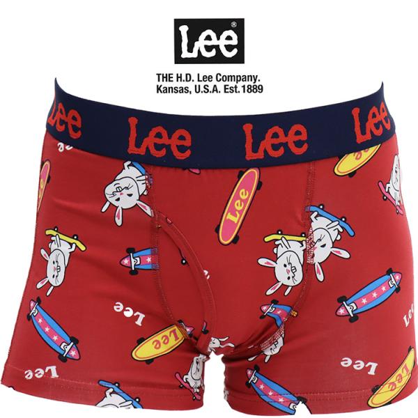 リー（Lee） ボクサーパンツ メンズ 前開き 綿 ストレッチ 下着 ボクサー パンツ 前あき かわ...