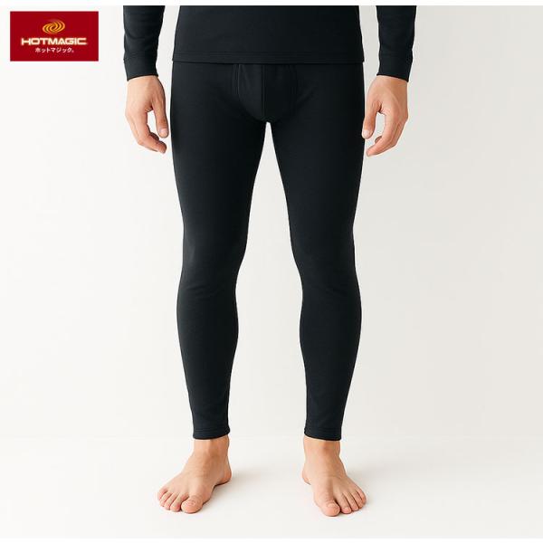 冬 グンゼ 【発熱する綿】ホットマジック タイツ メンズ 前あき 綿のチカラ 発熱綿 吸湿発熱 綿 ...