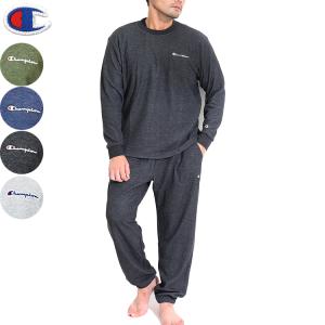 チャンピオン メンズ パジャマ スウェット上下セットアップ スウェットパジャマ ルームウエア 秋 冬