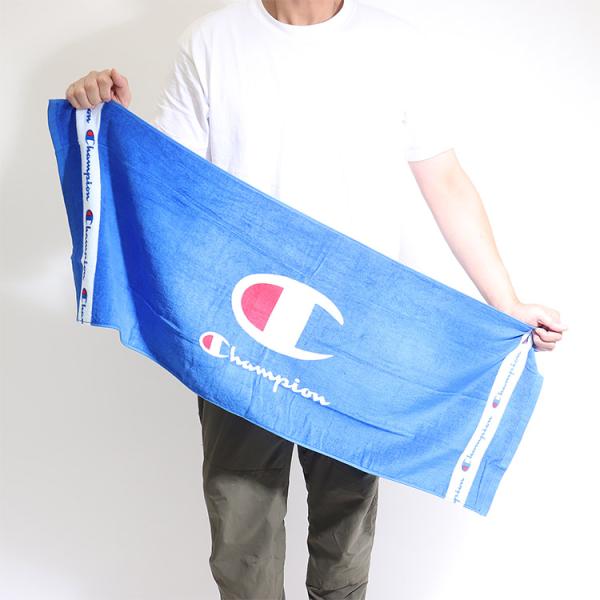 Champion チャンピオン スポーツタオル タオル 40×110 綿100％ 制菌加工 SEK ...