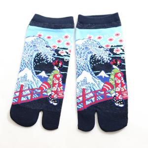 足袋ソックス メンズ 和柄 舞妓はん maik...の詳細画像2