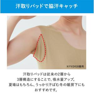グンゼ in.T インティー ノースリーブ メ...の詳細画像3