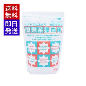 酸素系漂白剤 500g 過炭酸ナトリウム100％ 服 漂白 シミ抜き キッチン 食器 除菌 洗濯機 カビ取り 地の塩社