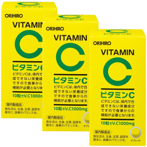 オリヒロ ビタミンC 300粒×3個セット 30日分 タブレット orihiro VITAMIN 送...