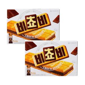 オリオン ビチョビ 125g (5個入り) 2箱セット チョコ ビスケット 韓国菓子 送料無料