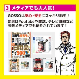 GOSSO ブラジリアンノーズワックス 3回用...の詳細画像3