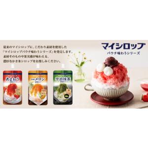 かき氷 明治屋 マイシロップ メロン 150g...の詳細画像3