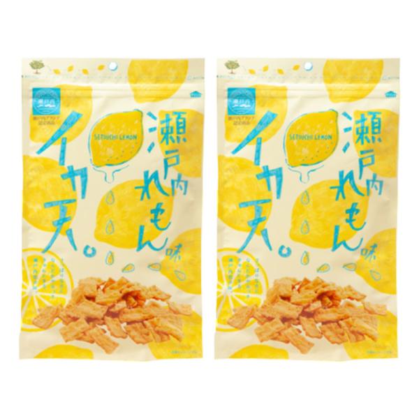 いか天瀬戸内レモン味 65g 2袋セット お菓子 おつまみ まるか食品