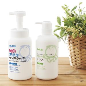 シャボン玉 無添加せっけんシャンプー泡タイプ ...の詳細画像3