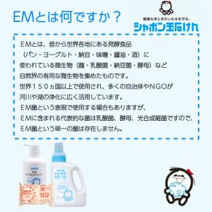 シャボン玉 EM台所用石けん 110g 12個...の詳細画像1