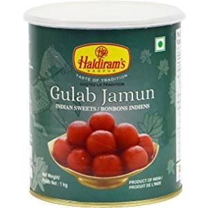 ハルディラム インド グラブジャムン 1kg 1缶 Haldiram&apos;s GULAB JAMUN グ...