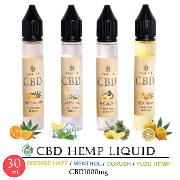 CBD リキッド 3.3% Azalea 高濃度 1000mg 禁煙グッズ 30ml テルペン配合 ...