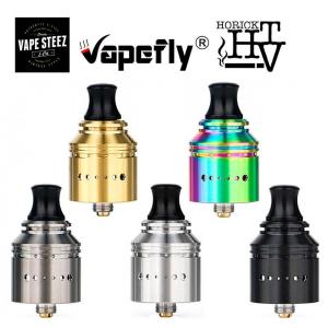 ( 送料無料 あすつく ) Vapefly Holic MTL RDA 22.2mm ベイプフライ ホリック タバコ吸い RBA ボトム+サイドエアフロー BF対応 電子タバコ アトマイザー VAPE｜vapesteez