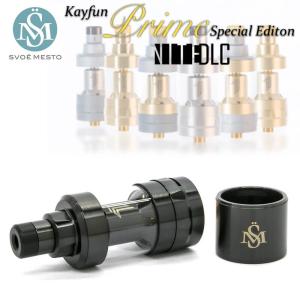 ( 送料無料 あすつく ) SvoeMesto Kayfun Prime RTA 22mm Special Edition NITE - DLC スヴォエメスト ケイファン プライム 電子タバコ アトマイザー VAPE｜vapesteez