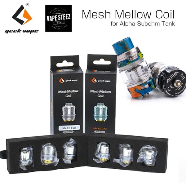 ( メール便で 送料無料 ) Geekvape Mesh Mellow Coil 3個入り ギークべ...
