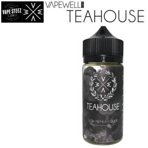 電子タバコ リキッド VAPEWELL SUPPLY - TEAHOUSE （ スウィート ジャスミン ミルクティ ） 100ml｜vapesteez