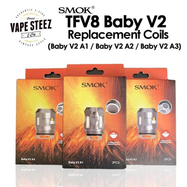 ( メール便で 送料無料 ) SMOK TFV8 Baby V2用 交換コイル Replacemen...