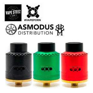 電子タバコ アトマイザー Asmodus x Vapeporn VICE RDA 24mm サイド ...