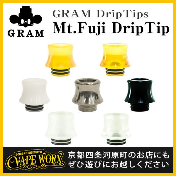 GRAM DripTips Mt.Fuji (グラムドリップチップ フジ)【MtFuji】【ドリップ...