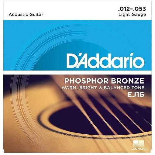 D'Addario ダダリオ アコースティックギター弦 フォスファーブロンズ Light .012-...