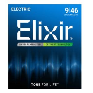 Elixirエレキギター弦 OPTIWEB .009-.046の買取情報
