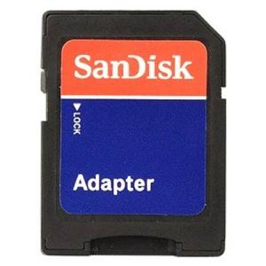 microSD/microSDHC/microSDXCカード→SDカード 変換アダプタ