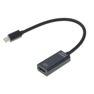 Mini DisplayPort to HDMI 変換ケーブル ブラック 4K 2K ミニディスプレイポート 変換アダプタ _｜vaps