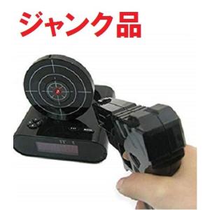 シューティング目覚まし時計 ピストル型 ガンアラームクロック  __