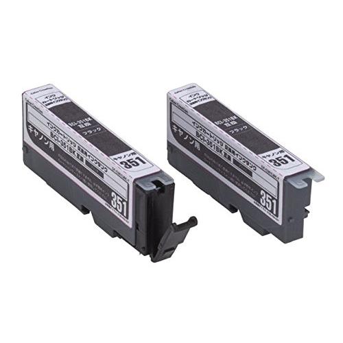 Color Creation キャノン BCI-351BK互換 インクカートリッジ ブラック 交換用...