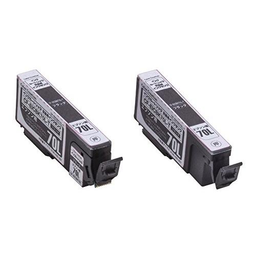 Color Creation エプソン ICBK70L 互換 インクカートリッジ ブラック 交換用タ...